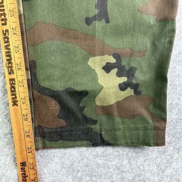 Vintage Gung Ho Burk Camo Pants Mens 34 Military Cargo Y2K Distressed USA Made* - Picture 13 of 16